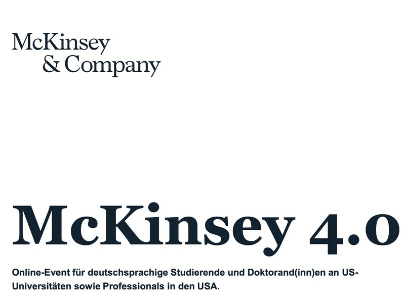 McKinsey 4.0: Learn how new technologies shape industries