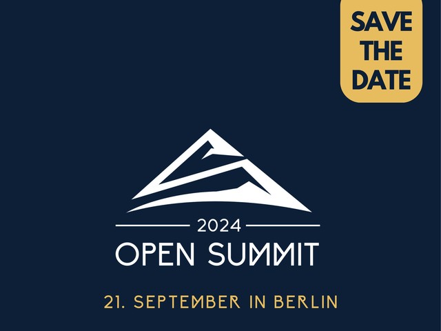 Wildcards für den Open Summit von Prometheus - Das Gipfeltreffen der Freiheit