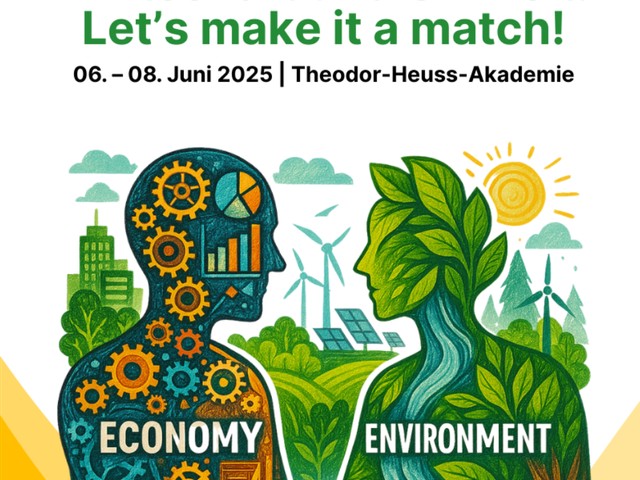 Wirtschaft und Umweltschutz - let's make it a Match!