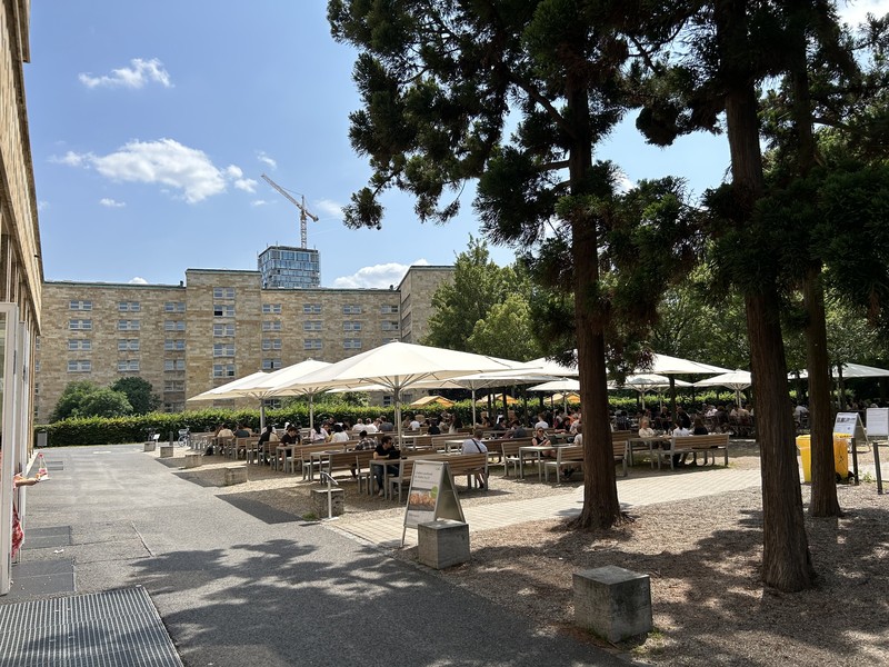 Sommertreffen im Uni-Sommergarten