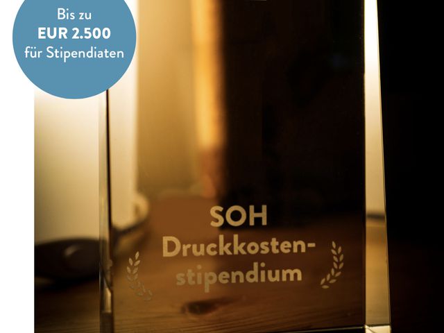 SOH-Druckkostenstipendium