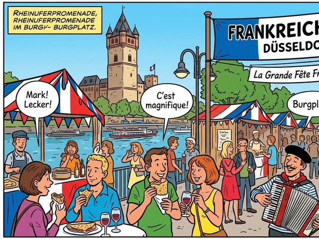 SAVE THE DATE: Vernetzungstreffen beim Düsseldorfer Frankreichfest